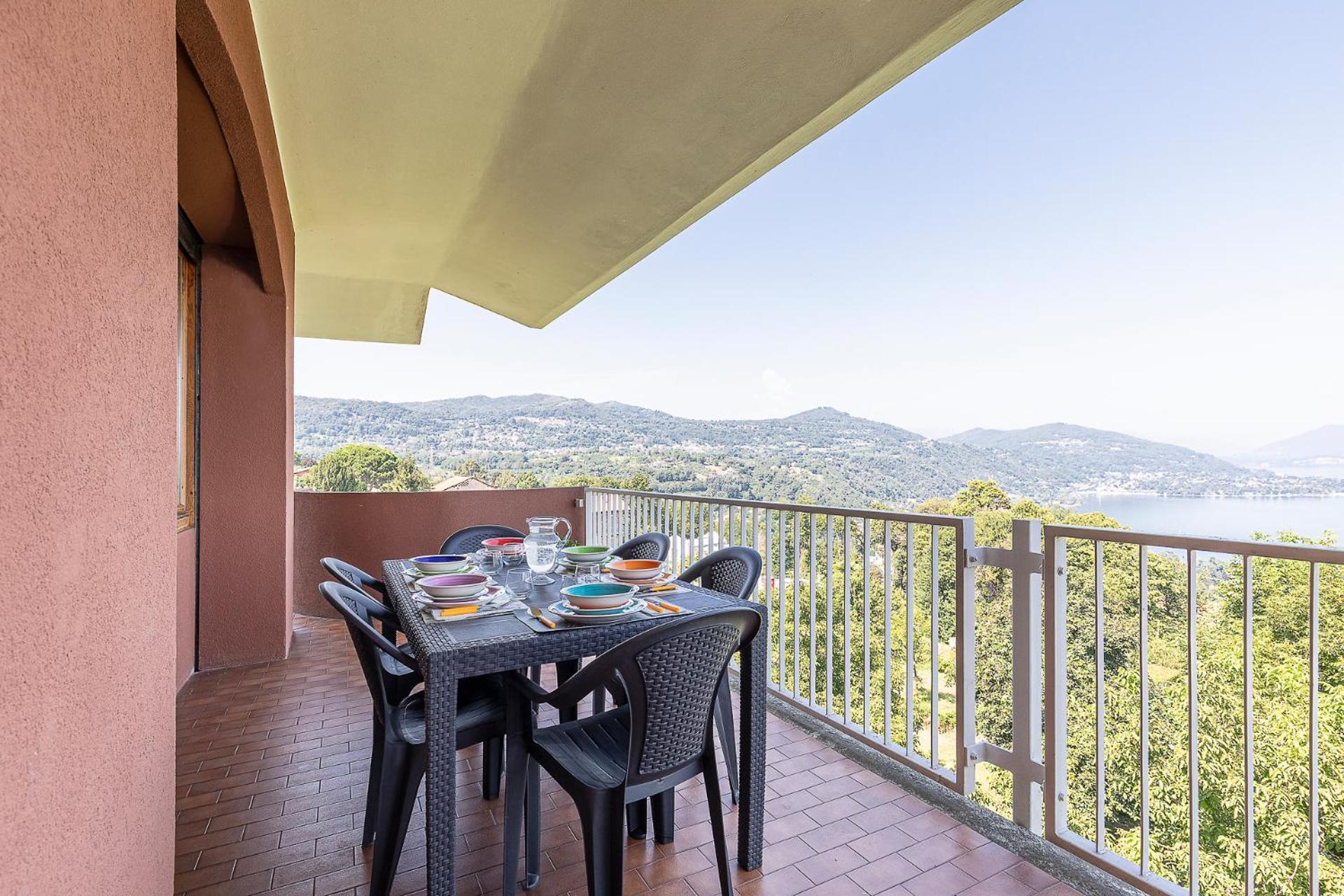 Arona Vista Panoramica Apartment Dagnente Exterior foto